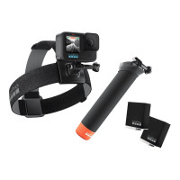 „Gopro Hero 12“ kameros juodo komplekto GO-CHDRB-121-RW rinkinys