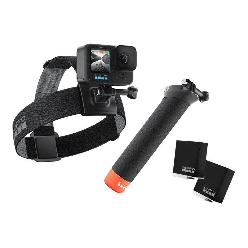 „Gopro Hero 12“ kameros juodo komplekto GO-CHDRB-121-RW rinkinys