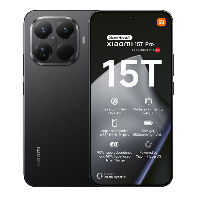 Xiaomi 15T Pro 12/512GB juodas