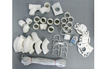 Įmontuojamų dulkių siurblių priedai