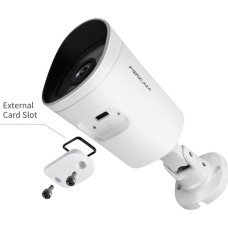 Foscam G4P-W security camera Bullet IP security camera Outdoor 2560 x 1440 pixels Ceiling/wall