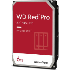WD Western Digital Red Pro internal hard drive 6 TB 7200 RPM 256 MB 3.5" Serial ATA