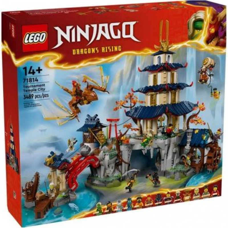 LEGO Ninjago 71814 Turnyras Šventyklos miestas