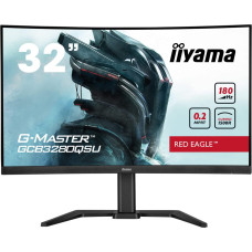 „Iiyama G-Master GCB3280QSU-B2 Red Eagle“ monitorius – 180 Hz | QHD | 31,5 colio | VA | 0,2 ms
