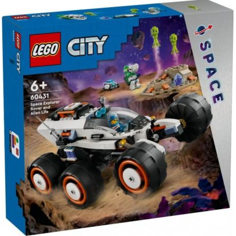 Lego Klocki City 60431 Kosmiczny łazik i badanie życia w kosmosie