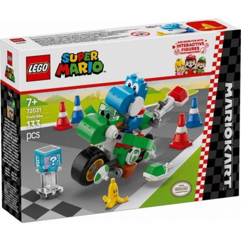 LEGO Mario Kart – Yoshi motociklas