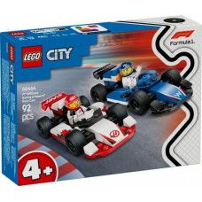 LEGO City 60464 F1 Williams lenktynių ir Haas F1 lenktyniniai automobiliai