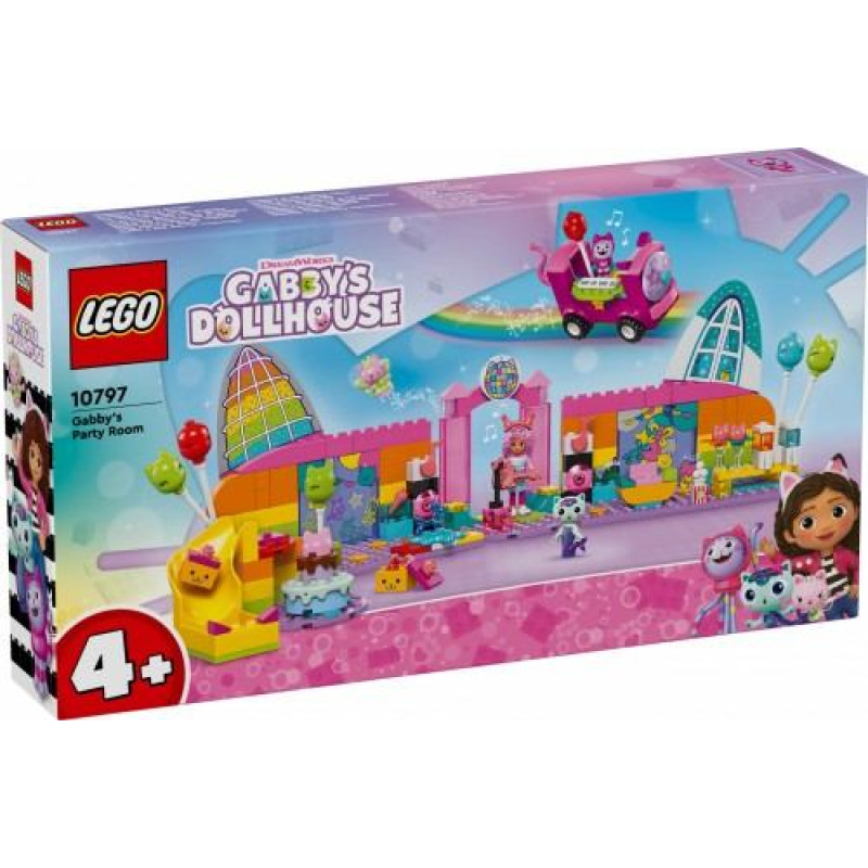 LEGO Gabbys lėlių namelis 10797 Gabbys vakarėlių kambarys