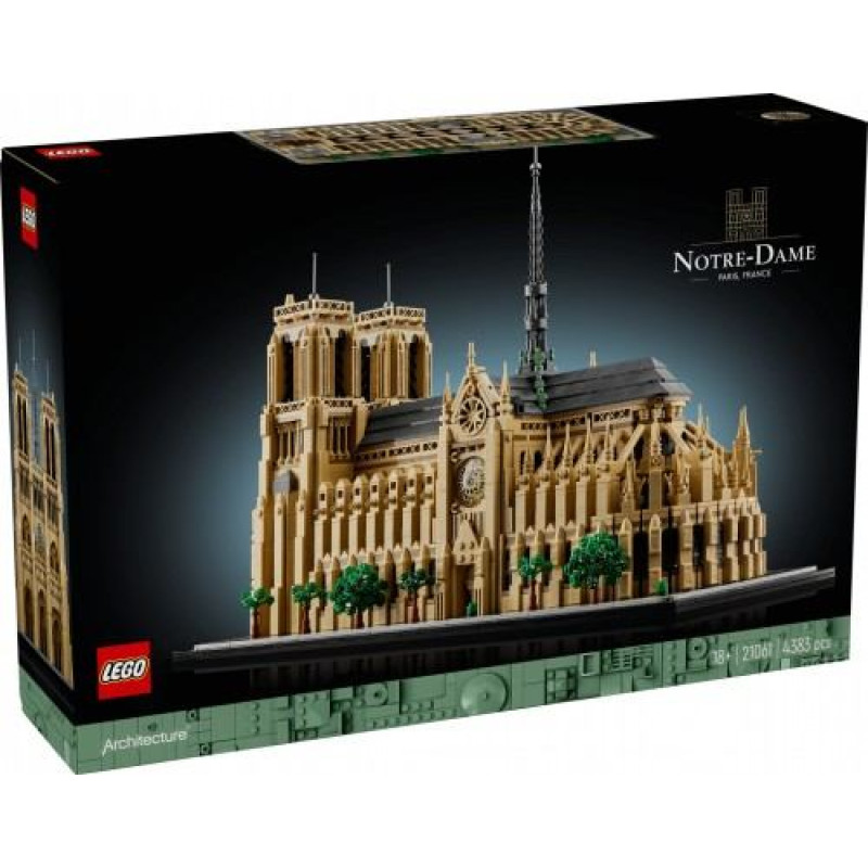 Lego architektūra 21061 Notre-Dame de Paris
