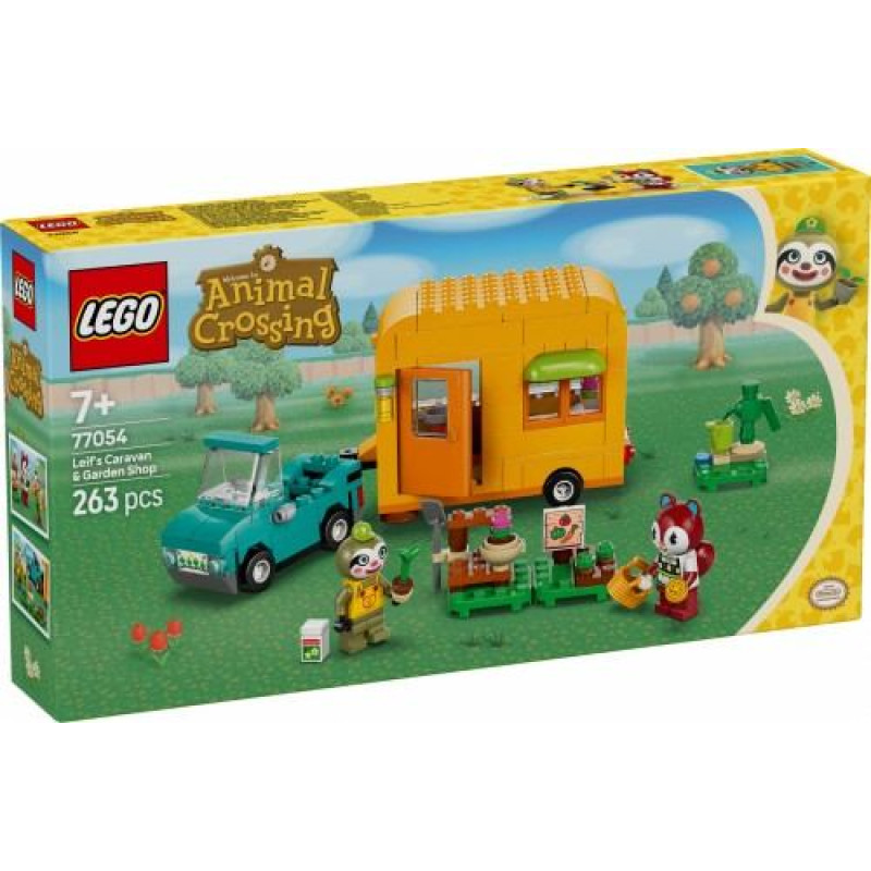 LEGO Blocks Animal Crossing 77054 Leifs karavanų ir sodo parduotuvė