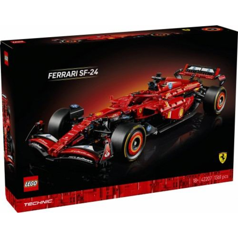 Lego Klocki Technic 42207 Bolid F1 Ferrari SF-24