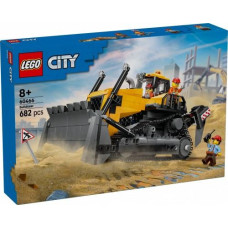Lego Klocki City 60466 Żółty buldożer z ładowarką