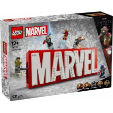 LEGO Blocks Super Heroes 76313 MARVEL logotipas ir minifigūrėlės