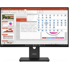 „Lenovo ThinkVision T27-40“ LED ekranas 68,6 cm (27") 1920 x 1080 pikselių „Full HD“ Juoda