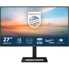 „Philips 1000“ serijos 27E1N1300AE/00 LED ekranas 68,6 cm (27 colio) 1920 x 1080 pikselių „Full HD“ LCD juodas