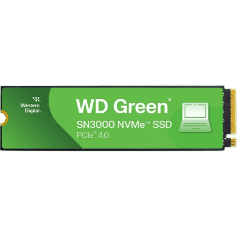 WD SanDisk SN3000 500 GB M.2 PCI Express 4.0 NVMe QLC 3D NAND (WDS500G4G0E)