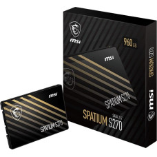 MSI Spatium S270 SATA 2.5 960GB 2.5" Serial ATA III 3D NAND