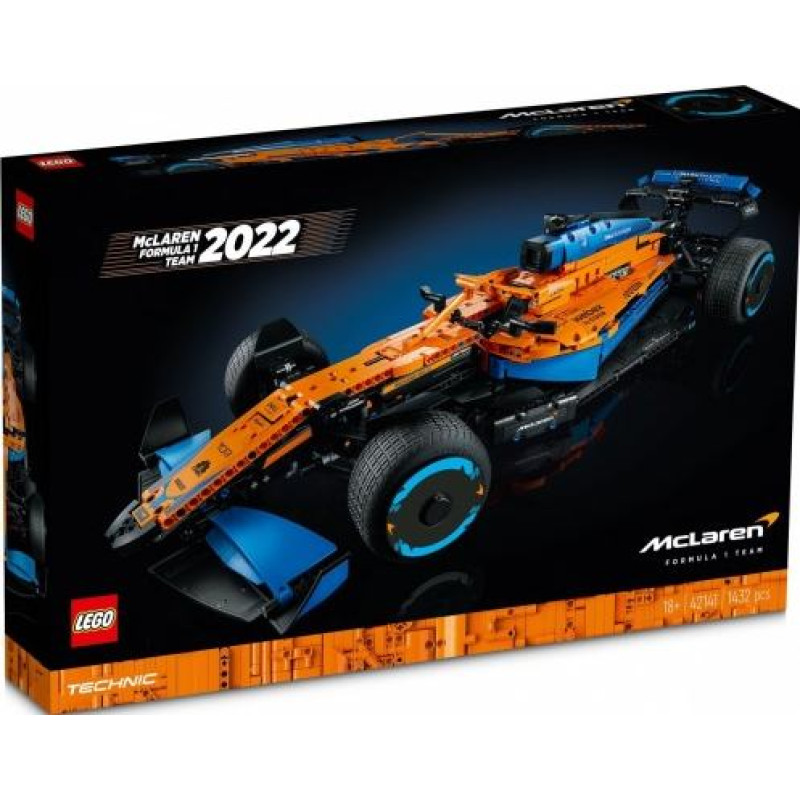 LEGO Technic 42141 McLaren Formulės 1 lenktyninis automobilis
