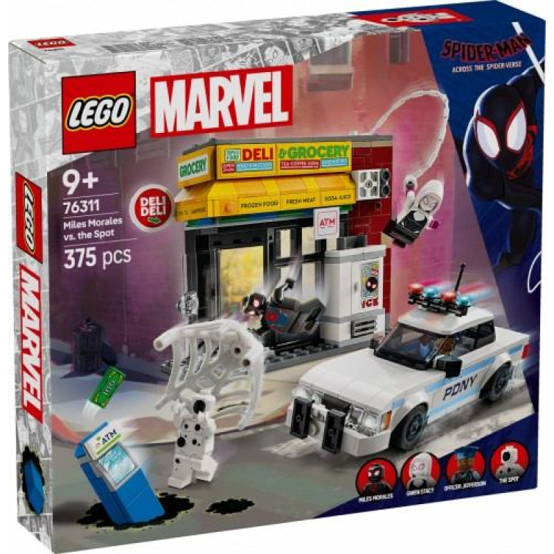 LEGO „Spider-Verse“: Milesas Moralesas prieš Spotą
