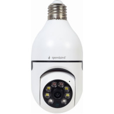 Gembird Slimme wifi camera 1080p draaibaar E27 Draaifitting kan in een lamp aansluiting.