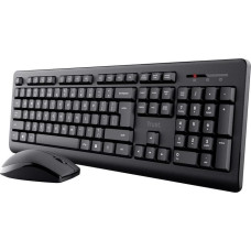 Trust Primo - set (wireless keyboard + wireless mouse), black