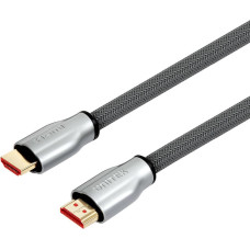 Unitek Y-C136RGY HDMI cable 1 m HDMI Type A (Standard) Silver, Zinc