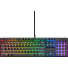 Trust GXT 866 TORIX keyboard Gaming USB QWERTY US International Black