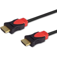 Savio CL-141 HDMI cable 10 m HDMI Type A (Standard) Black,Red
