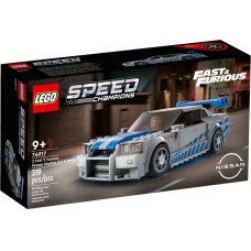 LEGO SPEED CHAMPIONS 76917 GREITI IR ĮSIUTĘS - NISSAN SKYLINE GT-R (R34)