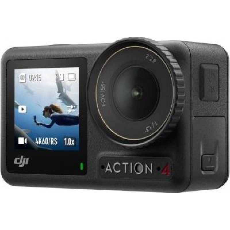 DJI Osmo Action 4 Standard Combo Action Camera 10 MPx 4k 120fps Black EU (CP.OS.00000269.01)