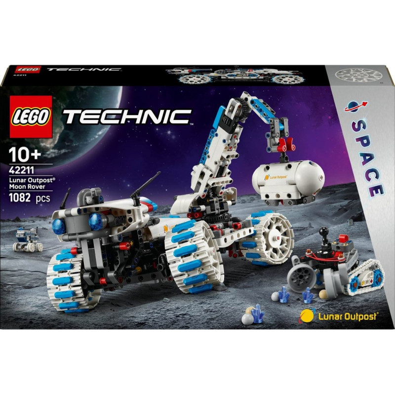 LEGO TECHNIC 42211 Mėnulio forpostas Mėnulio marsaeigis