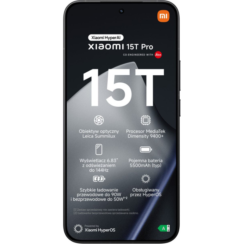 Xiaomi 15T Pro 12/512GB juodas