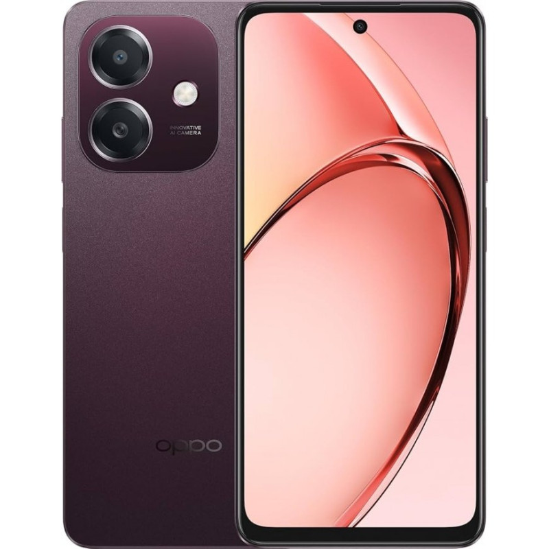 Oppo A60 5G 4/128GB Juodai raudonas