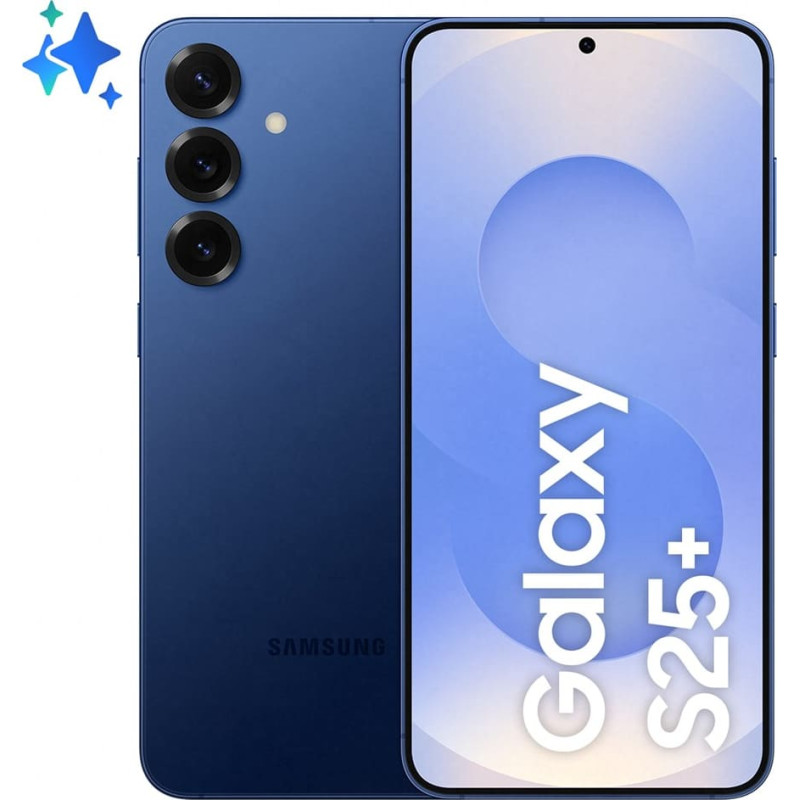 Samsung S25+ S936 5G 12/512GB ds tamsiai mėlynas
