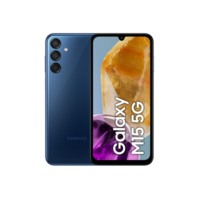 Samsung M15 M156 5G ds 4/128GB tamsiai mėlynas