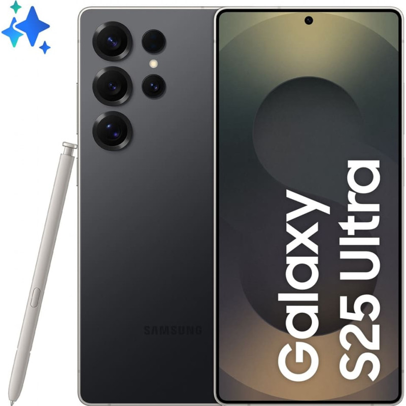 Samsung S25 Ultra S938 5G 12/256GB ds juodas